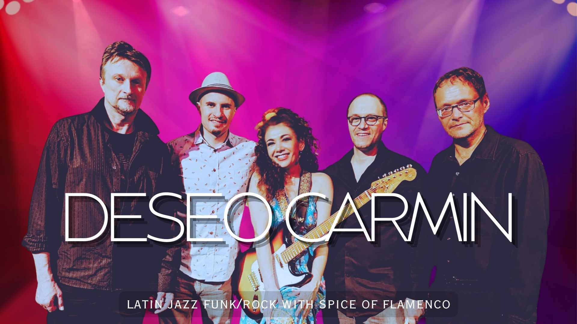 Image of Deseo Carmin Band. 